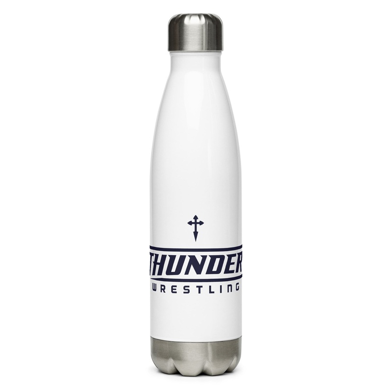 St. James Wrestling Stainless Steel Water Bottle