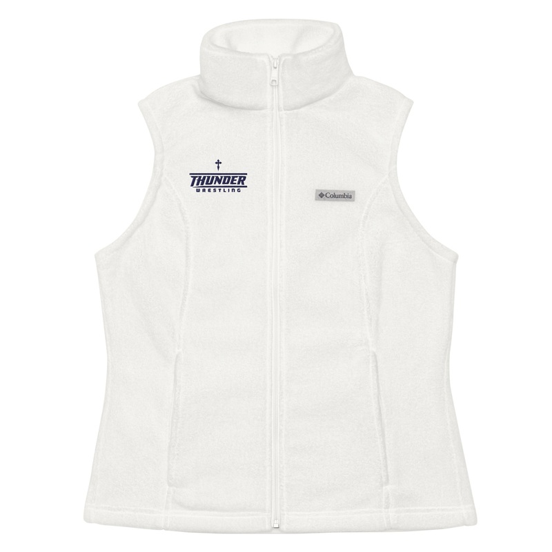 St. James Wrestling Womens Columbia fleece vest