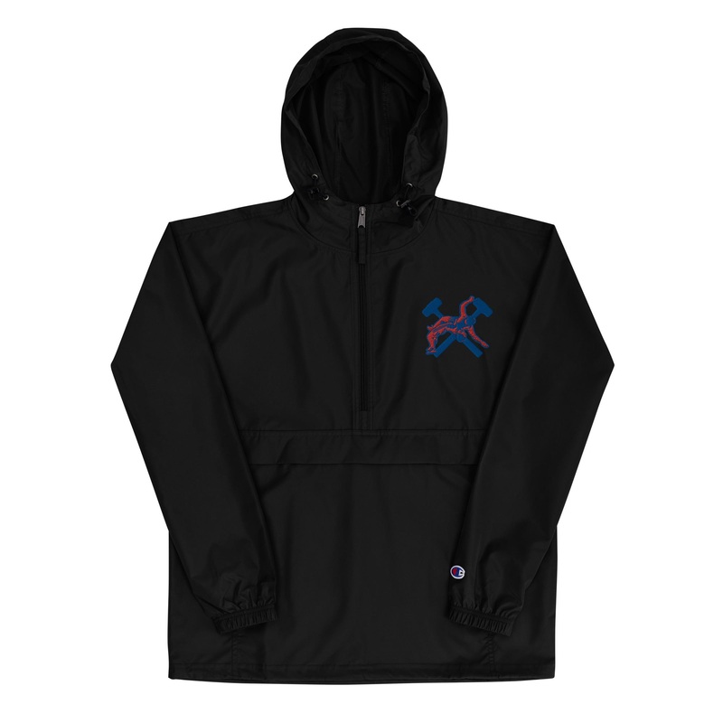 Wrecking Crew Wrestling Embroidered Champion Packable Jacket