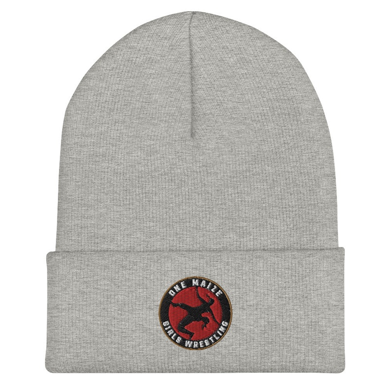 OneMaize Girls Wrestling Cuffed Beanie