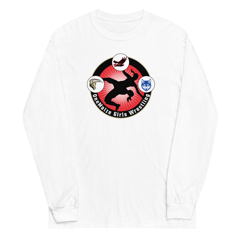OneMaize Girls Wrestling Mens Long Sleeve Shirt