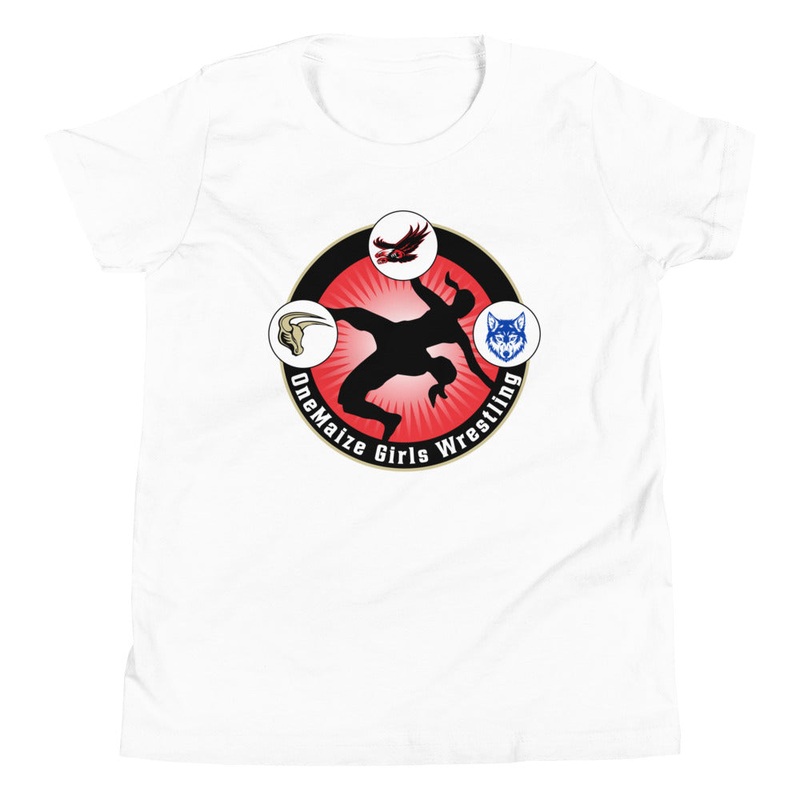 OneMaize Girls Wrestling Youth Short Sleeve T-Shirt