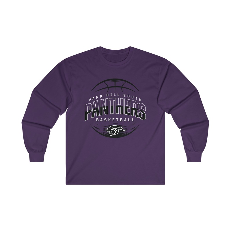 Ultra Cotton Long Sleeve Tee|S|M|L|XL|2XL|Purple