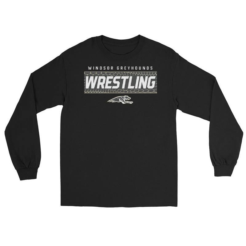 Windsor Wrestling Mens Long Sleeve Shirt