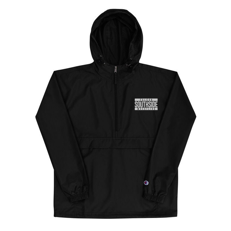Olathe South Wrestling Embroidered Champion Packable Jacket