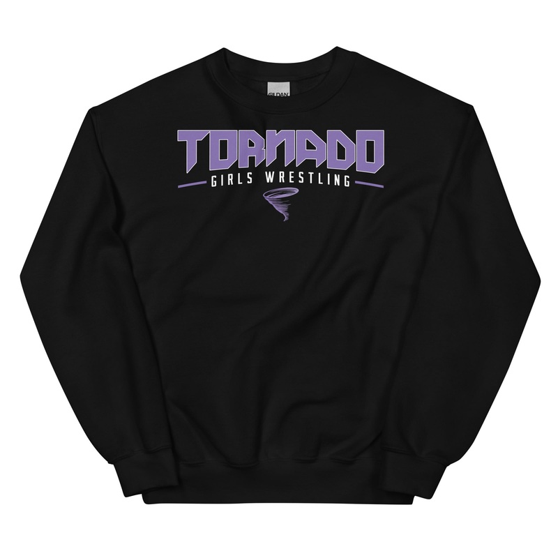 Susan B. Anthony Girls Wrestling Unisex Crew Neck Sweatshirt