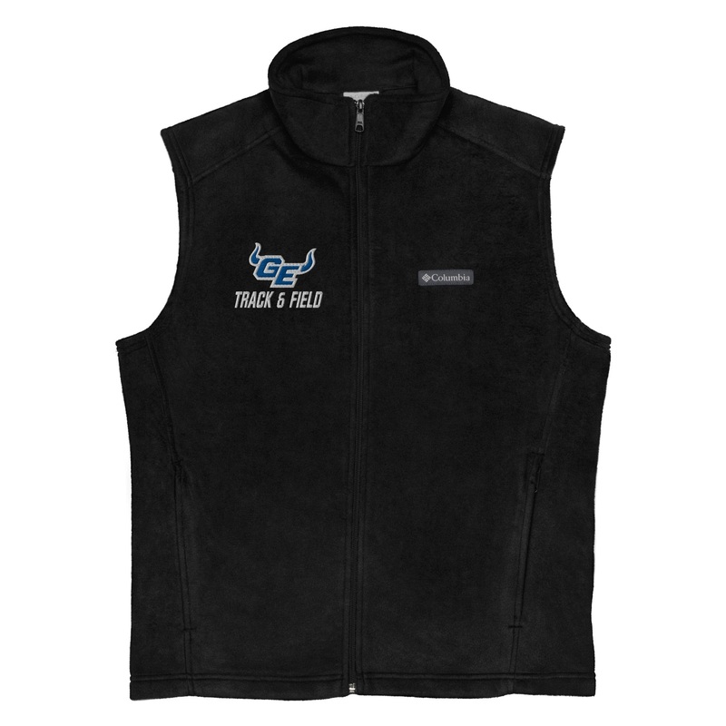 Gardner Edgerton Track & Field Mens Columbia fleece vest