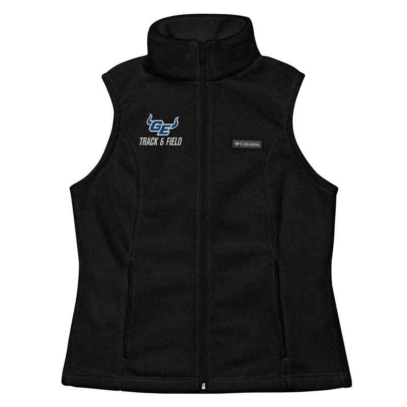 Gardner Edgerton Track & Field Womens Columbia fleece vest