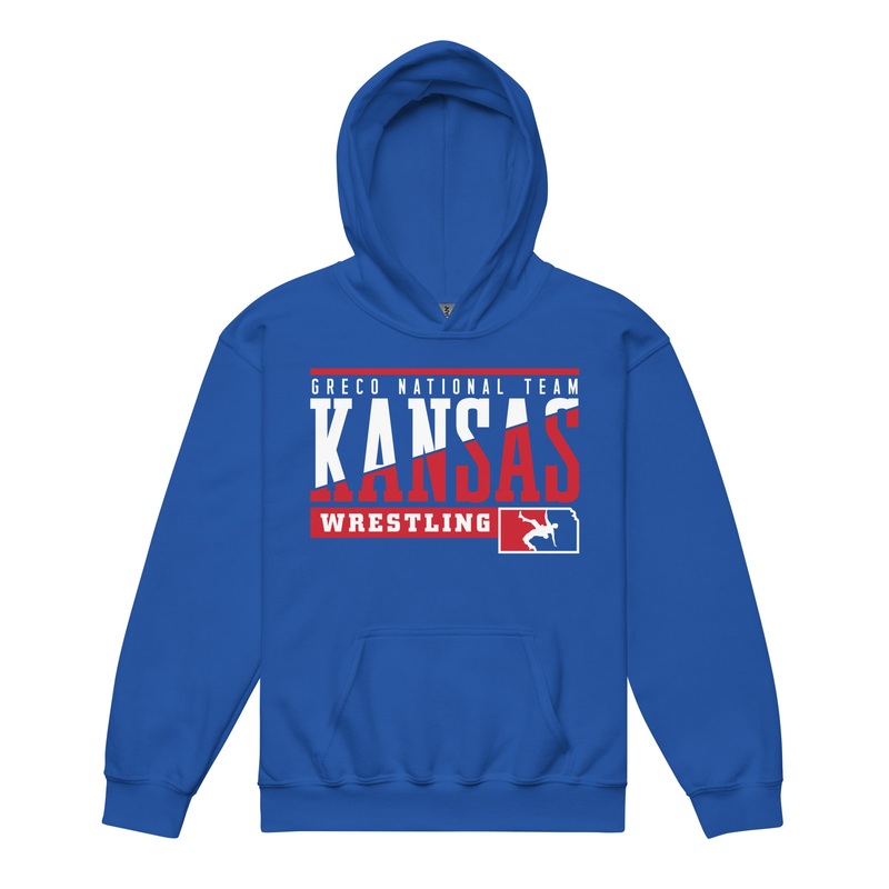 USAW KS Greco Youth Heavy Blend Hoodie