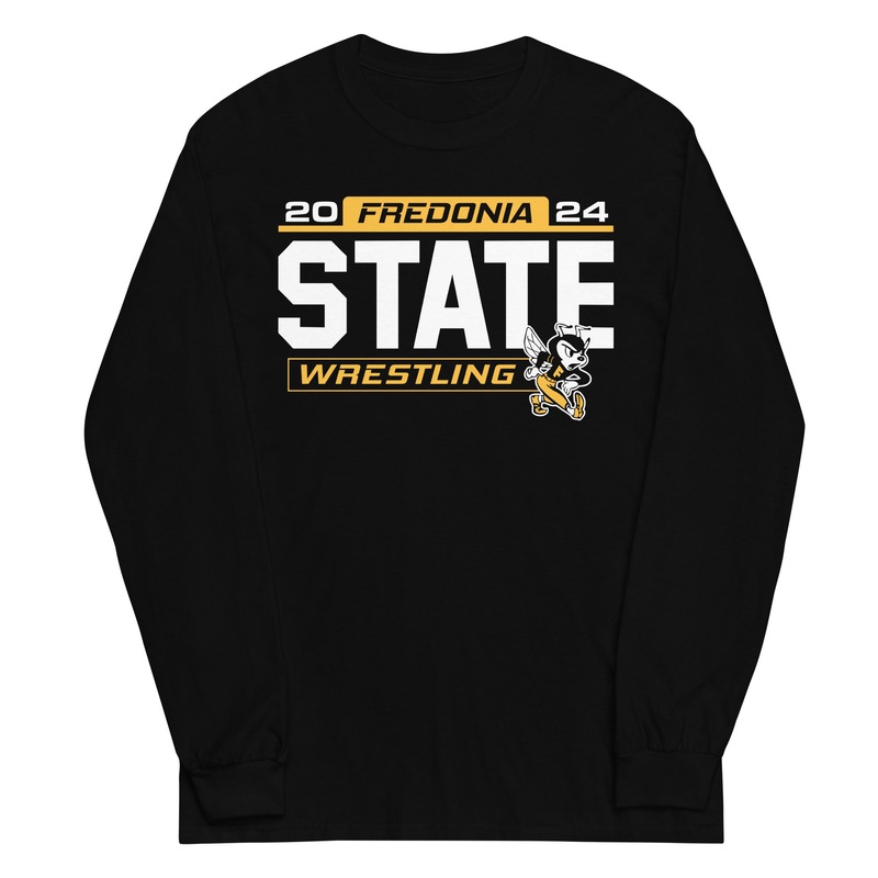 2024 Fredonia State Wrestling Mens Long Sleeve Shirt