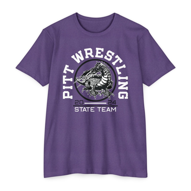 Pittsburg HS State Wrestling 2024 Unisex CVC Jersey T-shirt