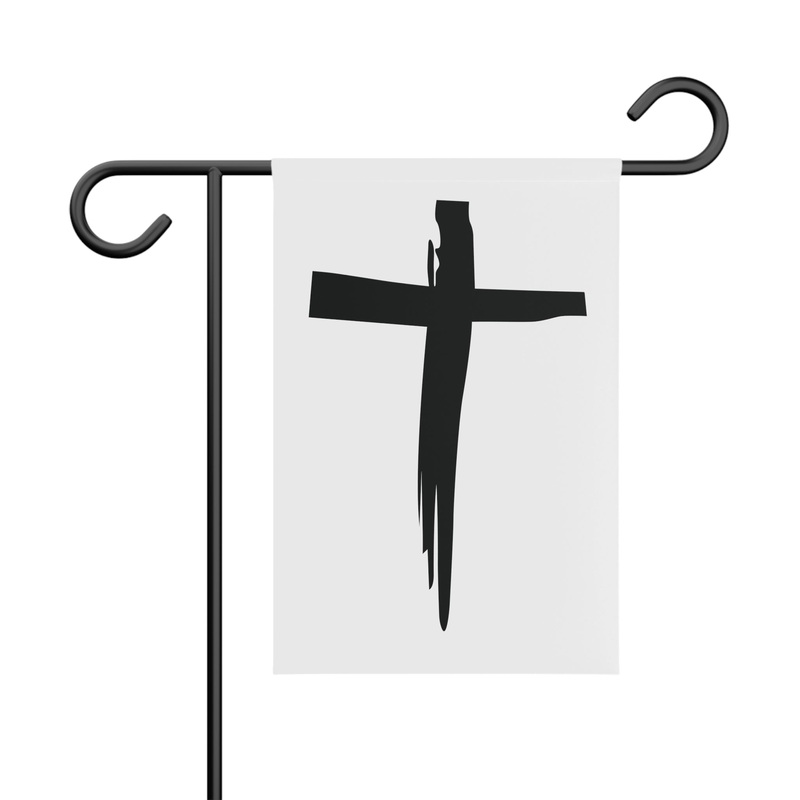 St. Stephen Lutheran Church Cross Only Garden Banner