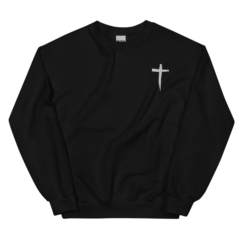 St. Stephen Lutheran Church Cross Only Unisex Crew Neck Sweatshirt