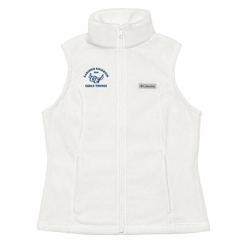 Gardner Edgerton Tennis Womens Columbia Fleece Vest