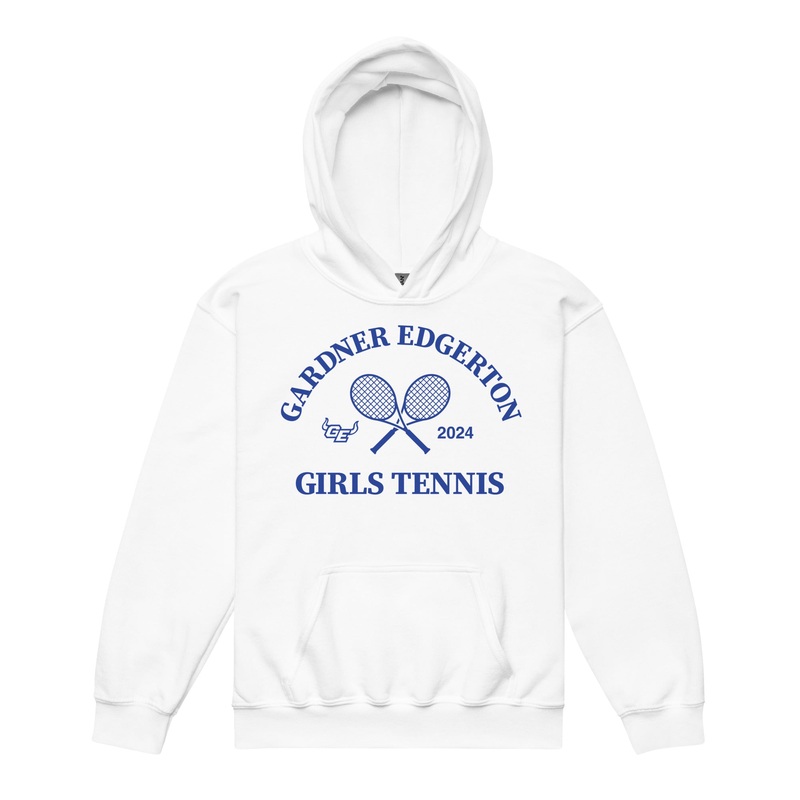 Gardner Edgerton Tennis Youth Heavy Blend Hooded Sweatshirt