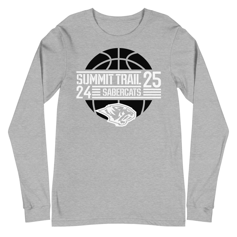 Summit Trail Middle School Basketball Unisex Long Sleeve Tee