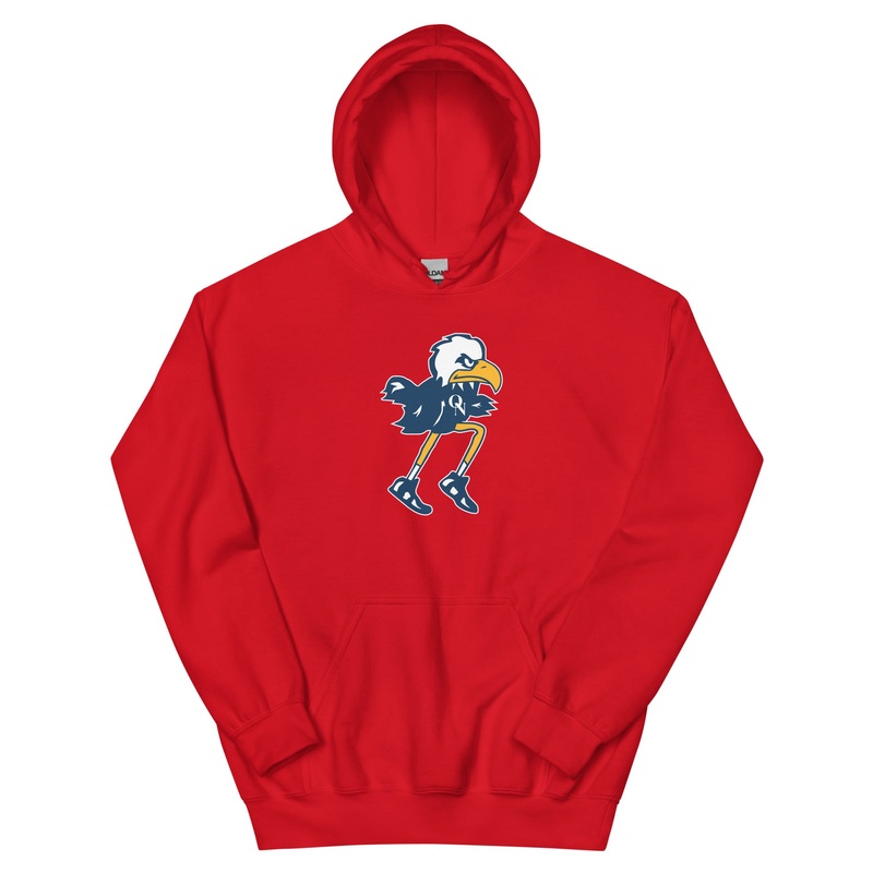 Olathe North XC Old School Mascot Unisex Hoodie