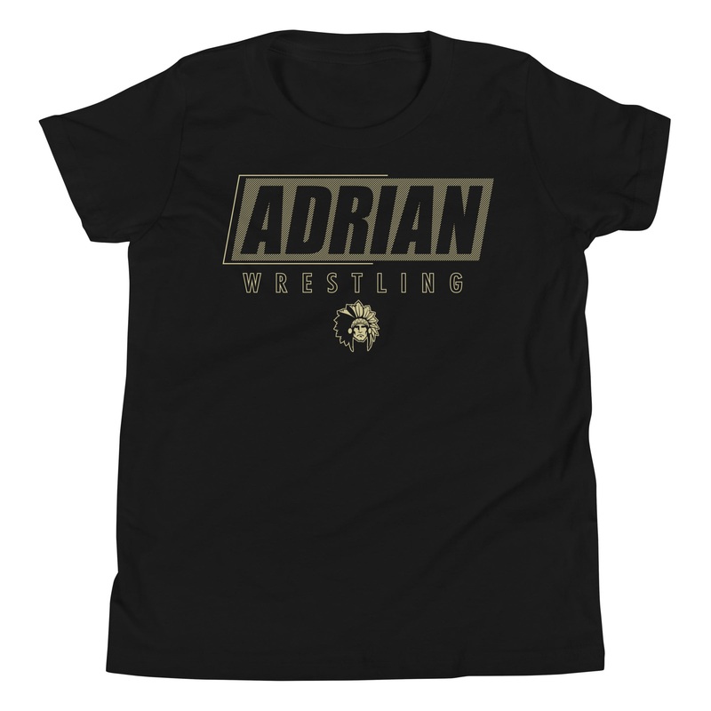 Adrian Wrestling Youth Staple Tee