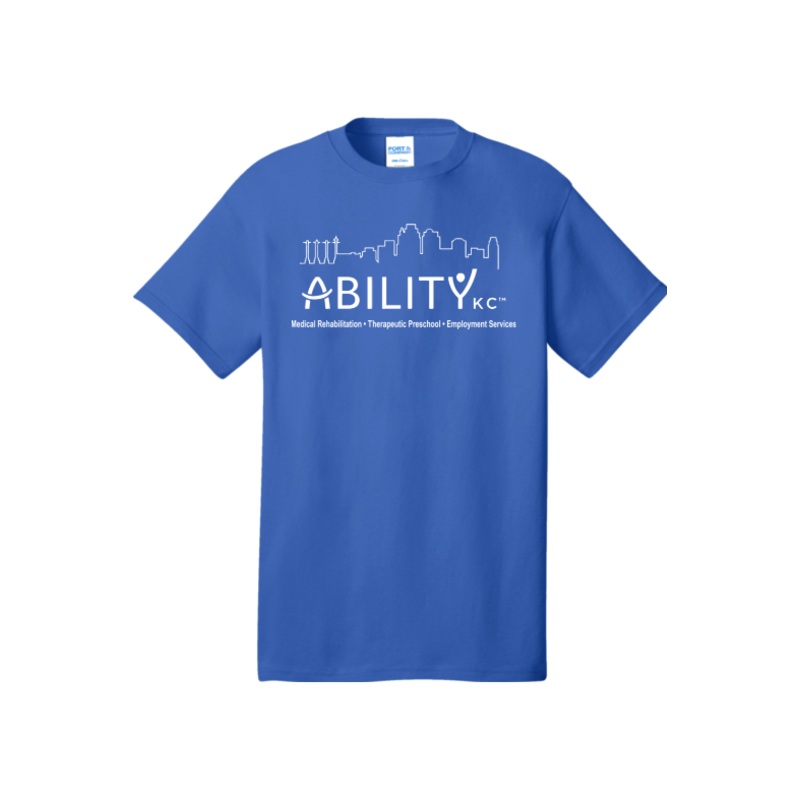 ABILITY KC Port & Company – Core Cotton Tee. PC54