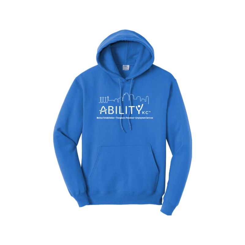ABILITY KC Port & Company – Core Fleece Pullover Hooded Sweatshirt. PC78H