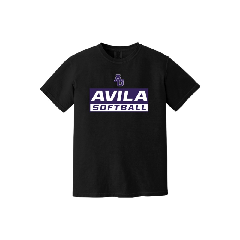 Avila Softball Comfort Colors Garment-Dyed Heavyweight T-Shirt