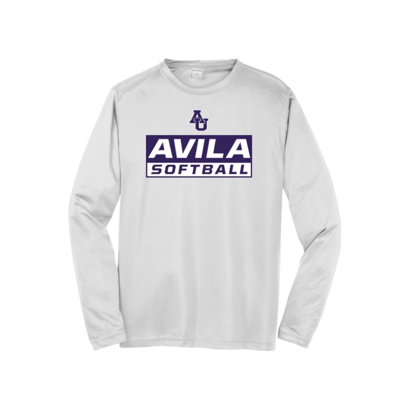 Avila Softball Sport-Tek Long Sleeve PosiCharge Competitor Tee. ST350LS