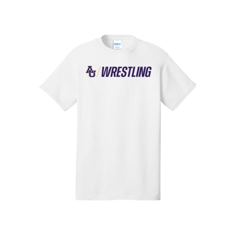 Avila Men’s Wrestling Port & Company – Core Cotton Tee. PC54