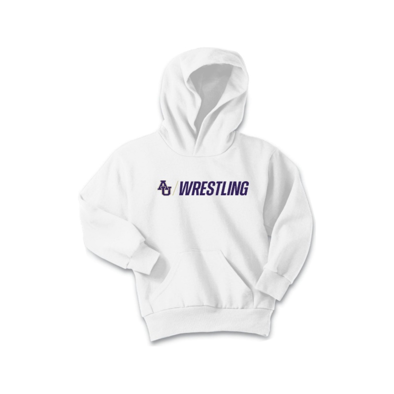 Avila Men’s Wrestling Port & Company – Youth Core Fleece Pullover Hooded Sweatshirt. PC90YH