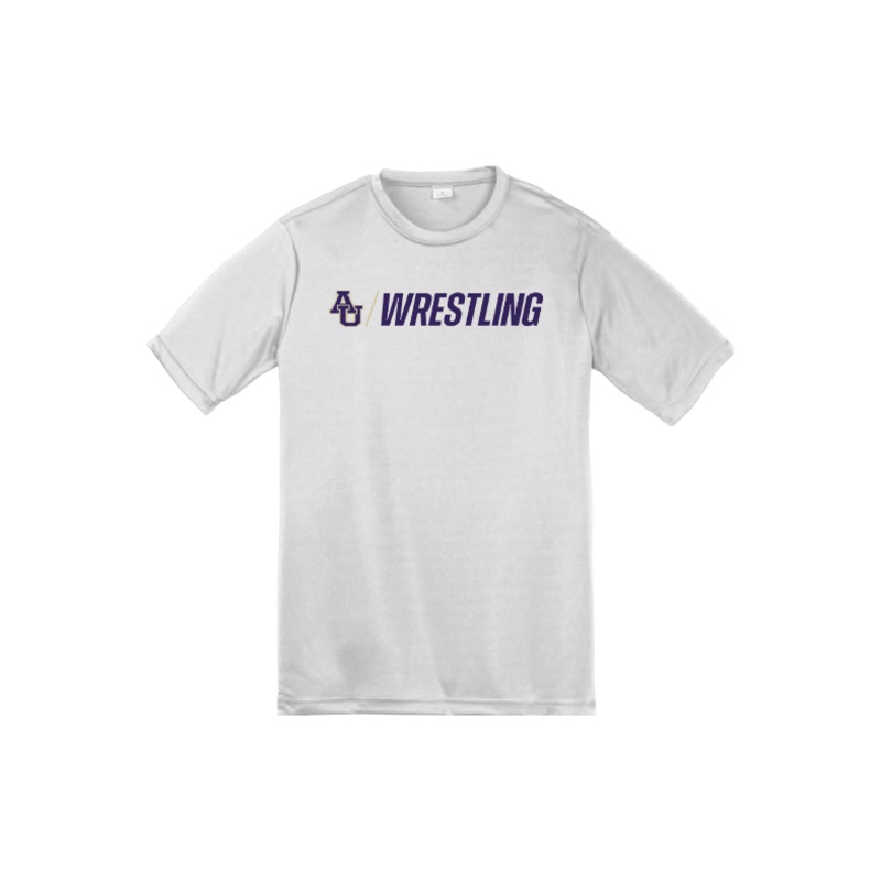 Avila Men’s Wrestling Sport-Tek Youth PosiCharge Competitor Tee. YST350