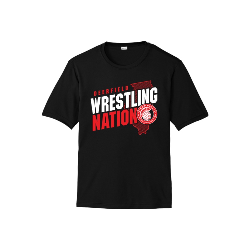 Deerfield High School Sport-Tek PosiCharge Competitor Tee. ST350