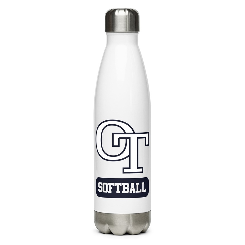 OT Baseball and Softball League – Softball Stainless Steel Water Bottle