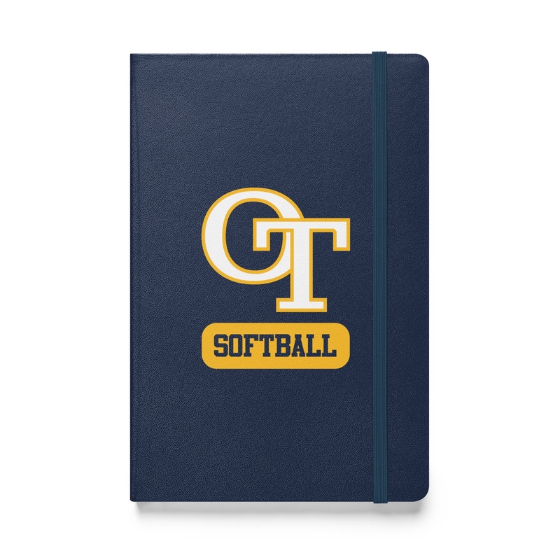 OT Baseball and Softball League – Softball Hardcover bound notebook