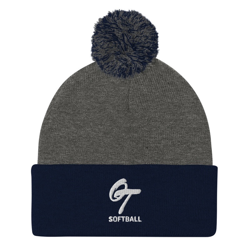 OT Baseball and Softball League – Softball Pom-Pom Beanie