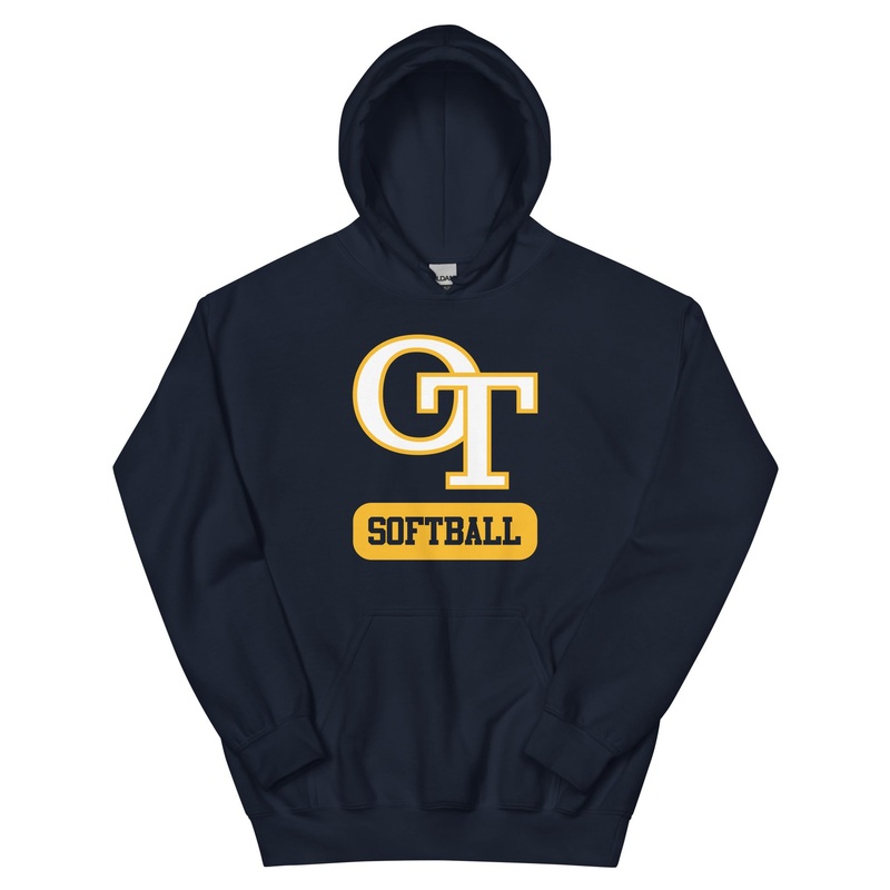 OT Baseball and Softball League – Softball Unisex Heavy Blend Hoodie