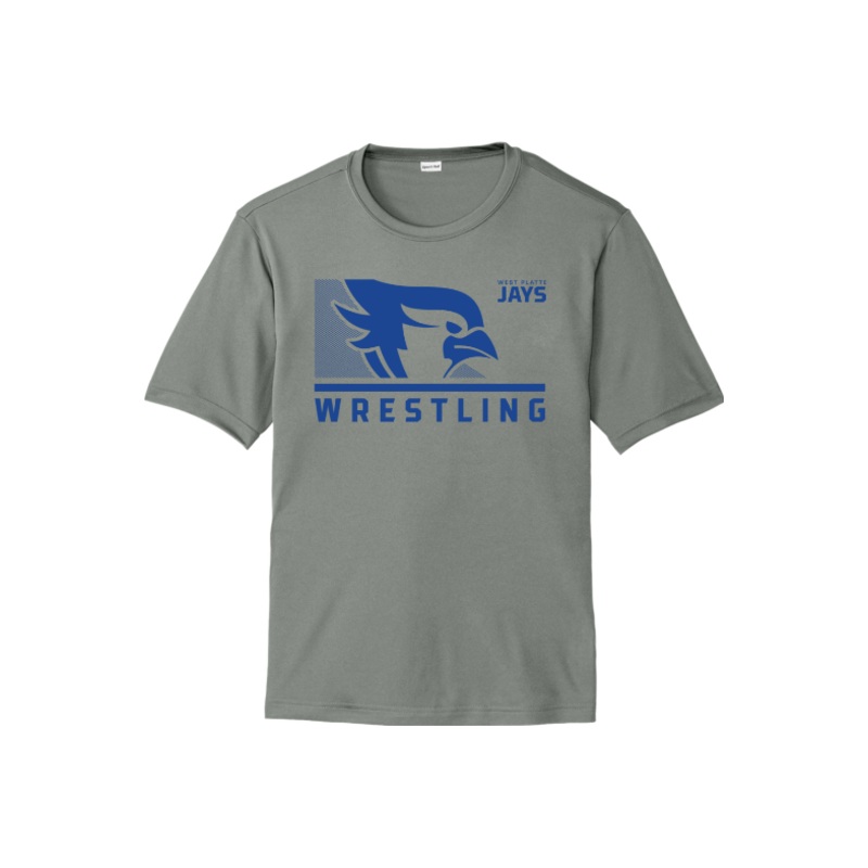 West Platte Wrestling Sport-Tek PosiCharge Competitor Tee. ST350