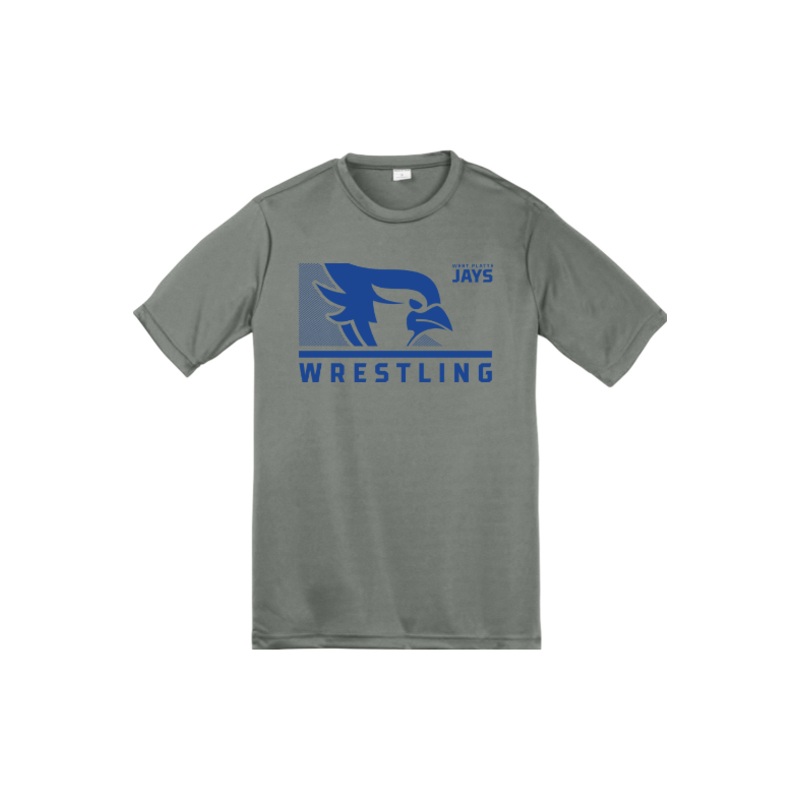 West Platte Wrestling Sport-Tek Youth PosiCharge Competitor Tee. YST350