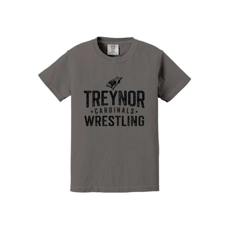 Treynor Wrestling Comfort Colors Garment-Dyed Youth Heavyweight T-Shirt