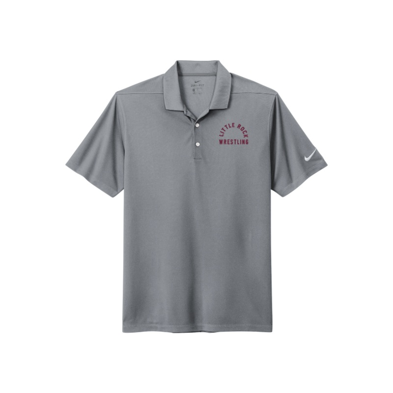 University of Arkansas Little Rock Nike Dri-FIT Micro Pique 2.0 Polo NKDC1963 (emb)
