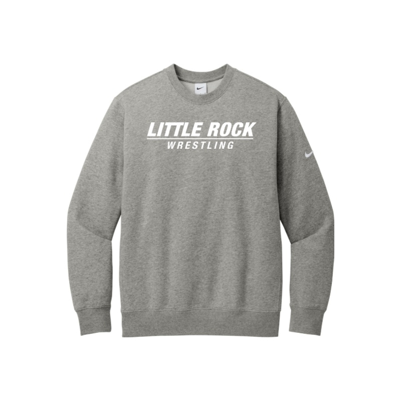 University of Arkansas at Little Rock – Wrestling Nike Club Fleece Sleeve Swoosh Crew NKFD9863
