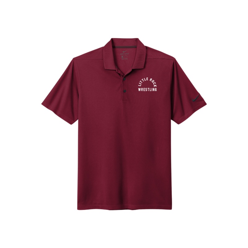 University of Arkansas at Little Rock – Wrestling Nike Dri-FIT Micro Pique 2.0 Polo NKDC1963 (emb)