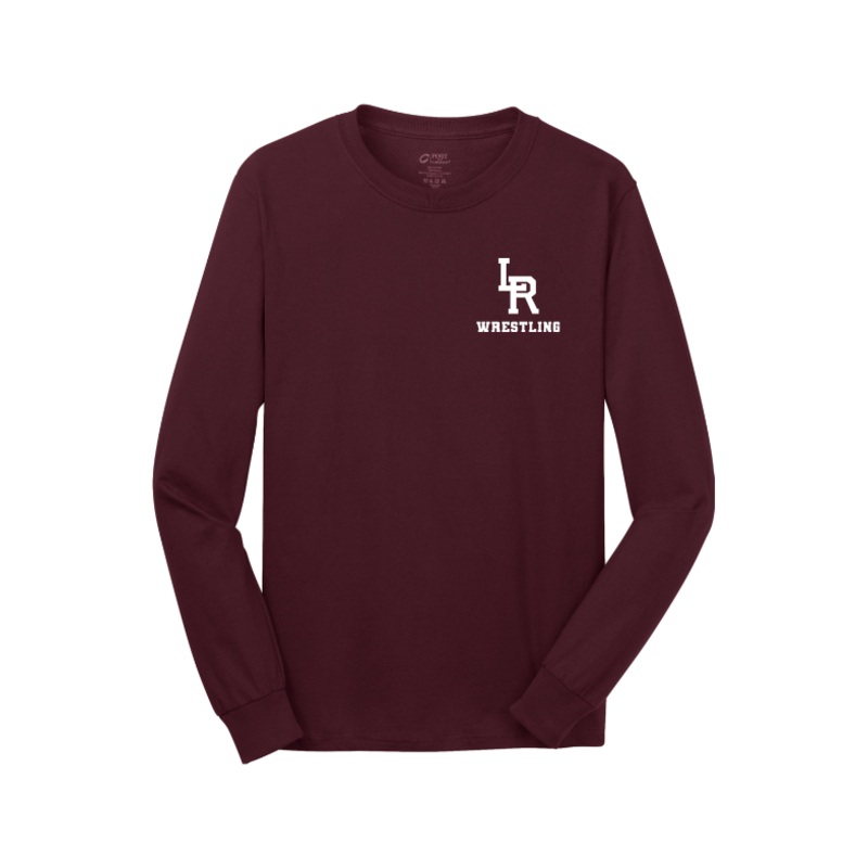 University of Arkansas at Little Rock – Wrestling Port & Company – Long Sleeve Core Cotton Tee. PC54LS
