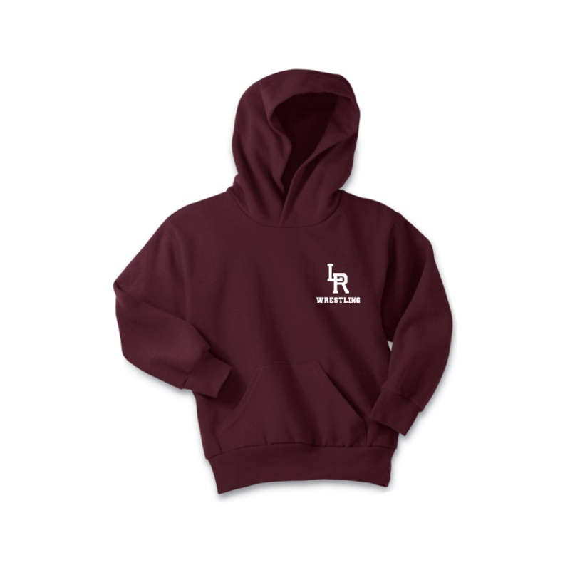 University of Arkansas at Little Rock – Wrestling Port & Company – Youth Core Fleece Pullover Hooded Sweatshirt. PC90YH