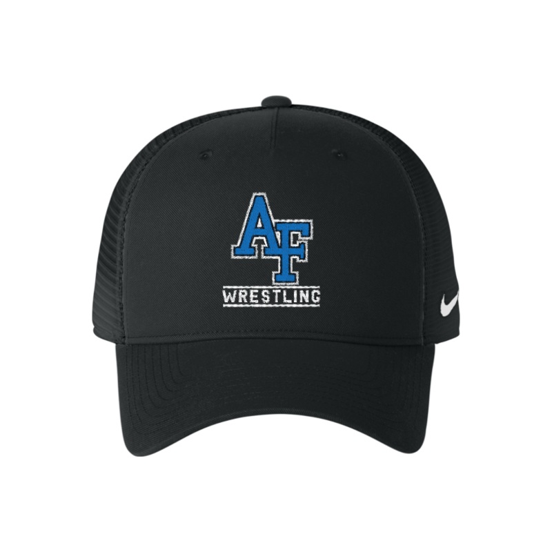 Air Force Wrestling Nike Snapback Mesh Trucker Cap NKFN9893 (emb)