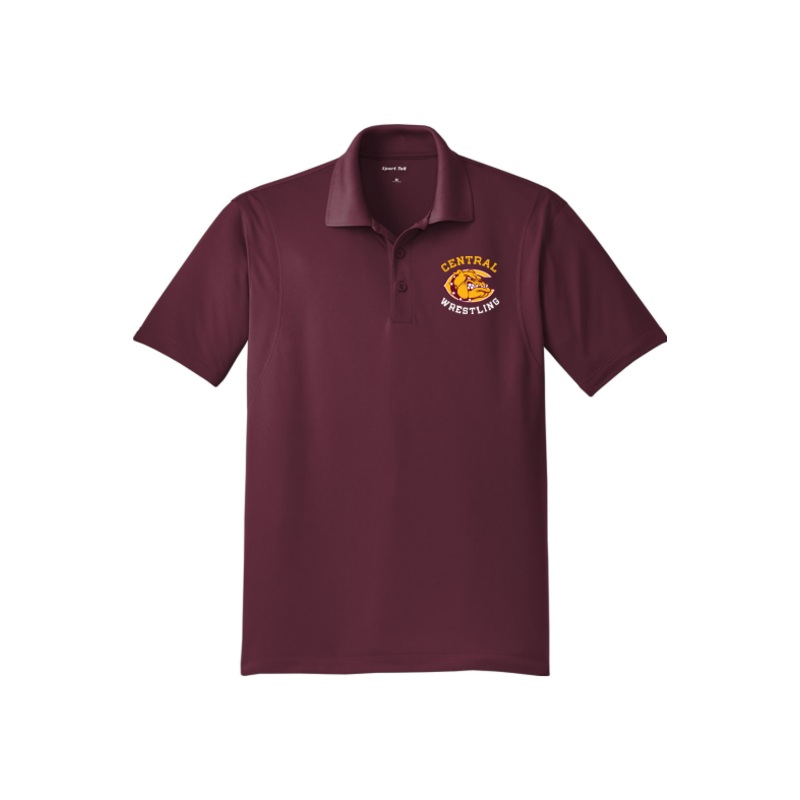 West Allis Central Wrestling Sport-Tek Micropique Sport-Wick Polo. ST650