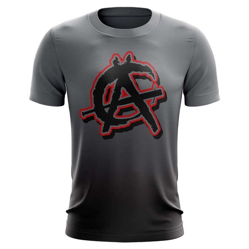Anarchy Bat Company Short Sleeve Shirt – Fade (Charcoal/Black)