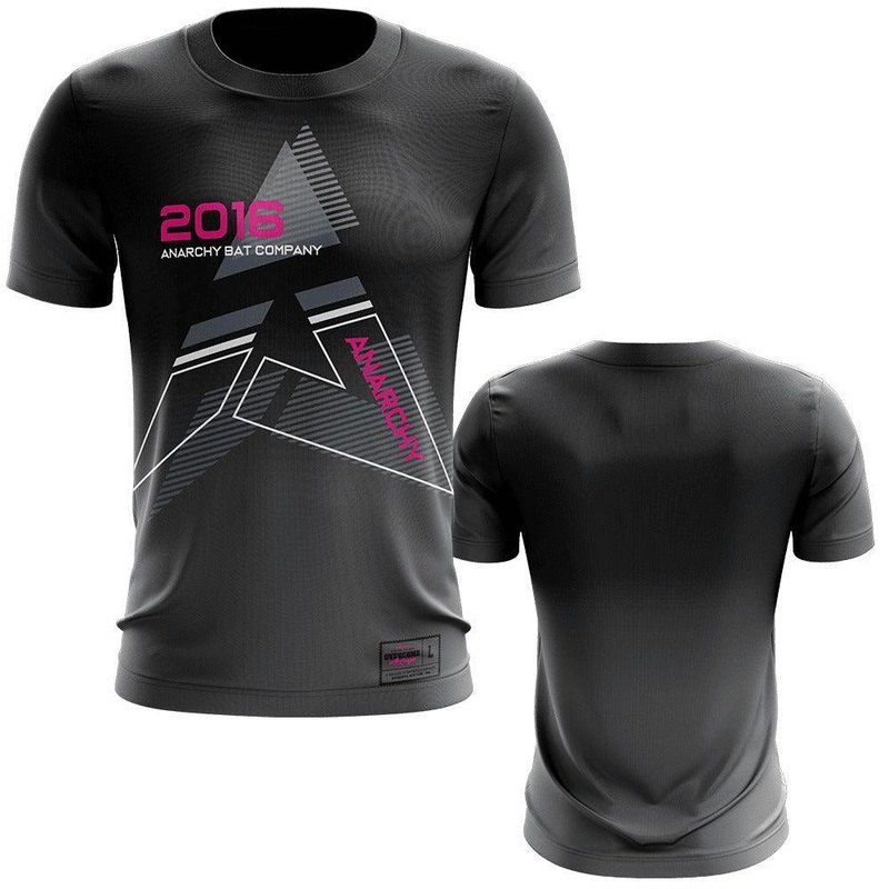Anarchy EVO-Tech Short Sleeve Shirt – Black/Pink EST 2016