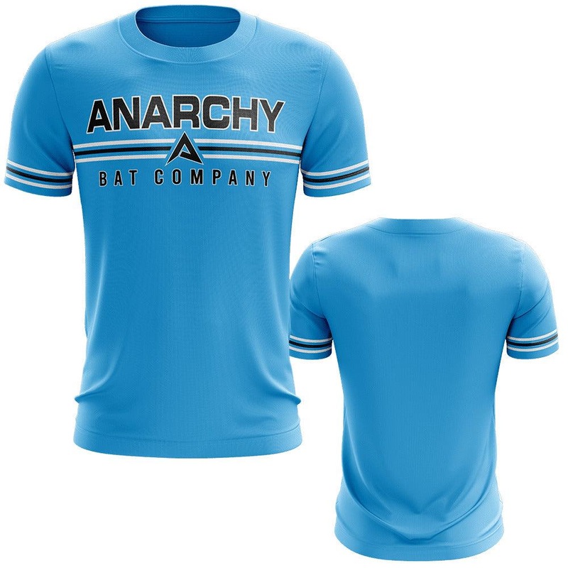 Anarchy EVO-Tech Short Sleeve Shirt – Columbia Blue
