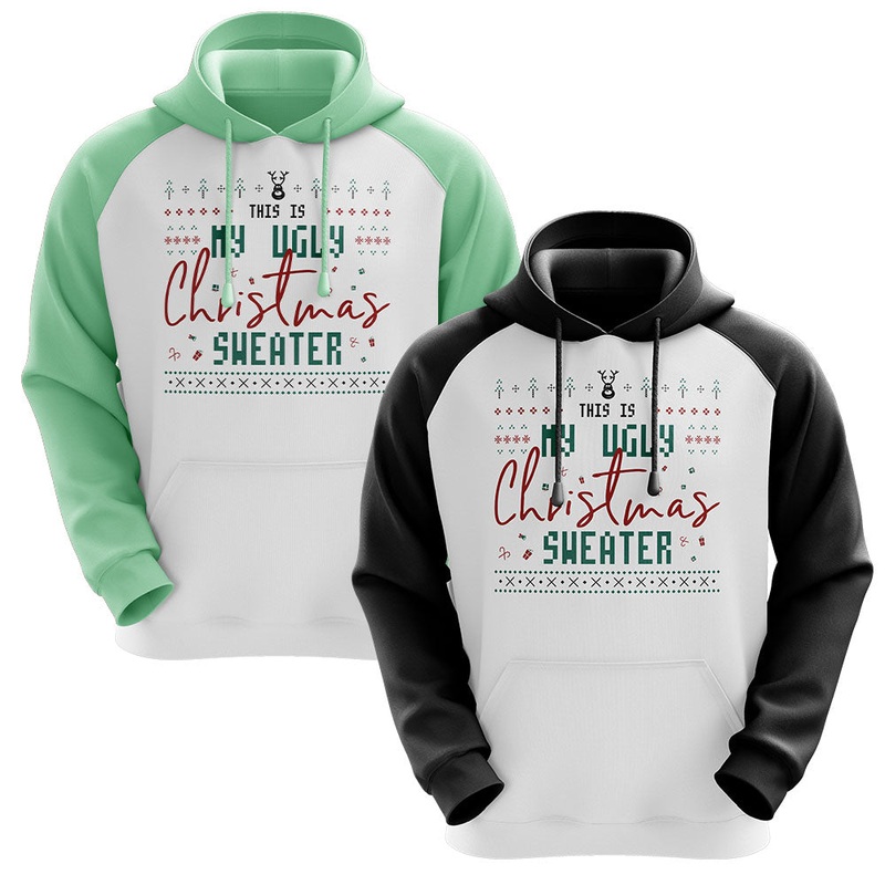 Ugly Christmas Sweater – Defender Fleece Hoodie (Ladies)