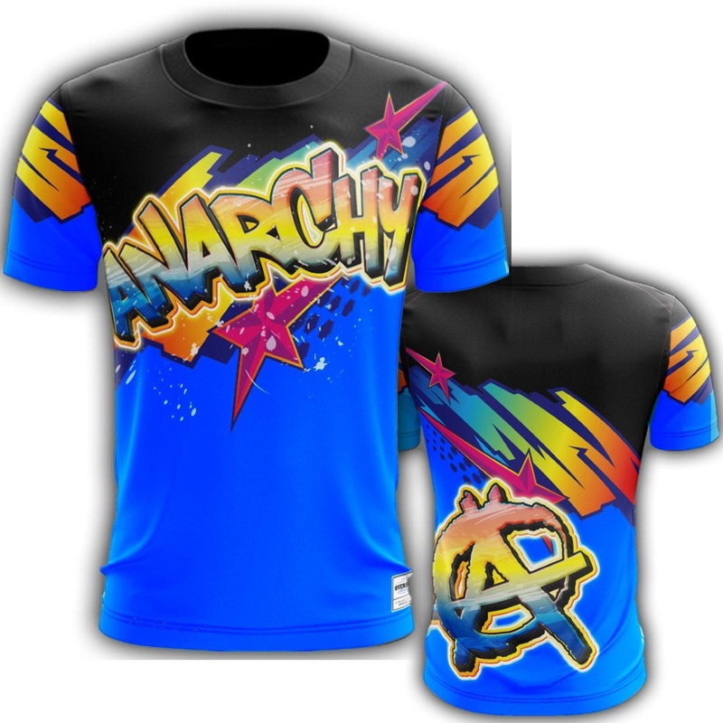 Anarchy EVO-Tech Short Sleeve Shirt – Graffiti