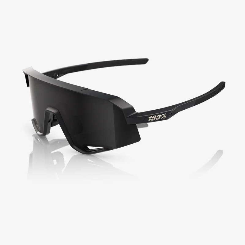 100 Percent Sunglasses – SLENDALE – Matte Black – Smoke Lens